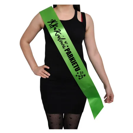 Szarfa LIMONKA Ślub Królowa Parkietu